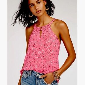 41 HAWTHORN Stitch Fix Cottage Floral Sleeveless Blouse Tank Top Women’s Sz XL